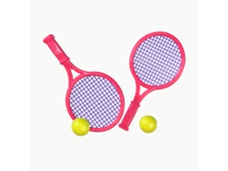 Raquete de Badminton para Crianças Conjunto de Raquetes de Badminton para Crianças com Badminton para Jogadores Iniciantes de Esportes JEDBESETZT