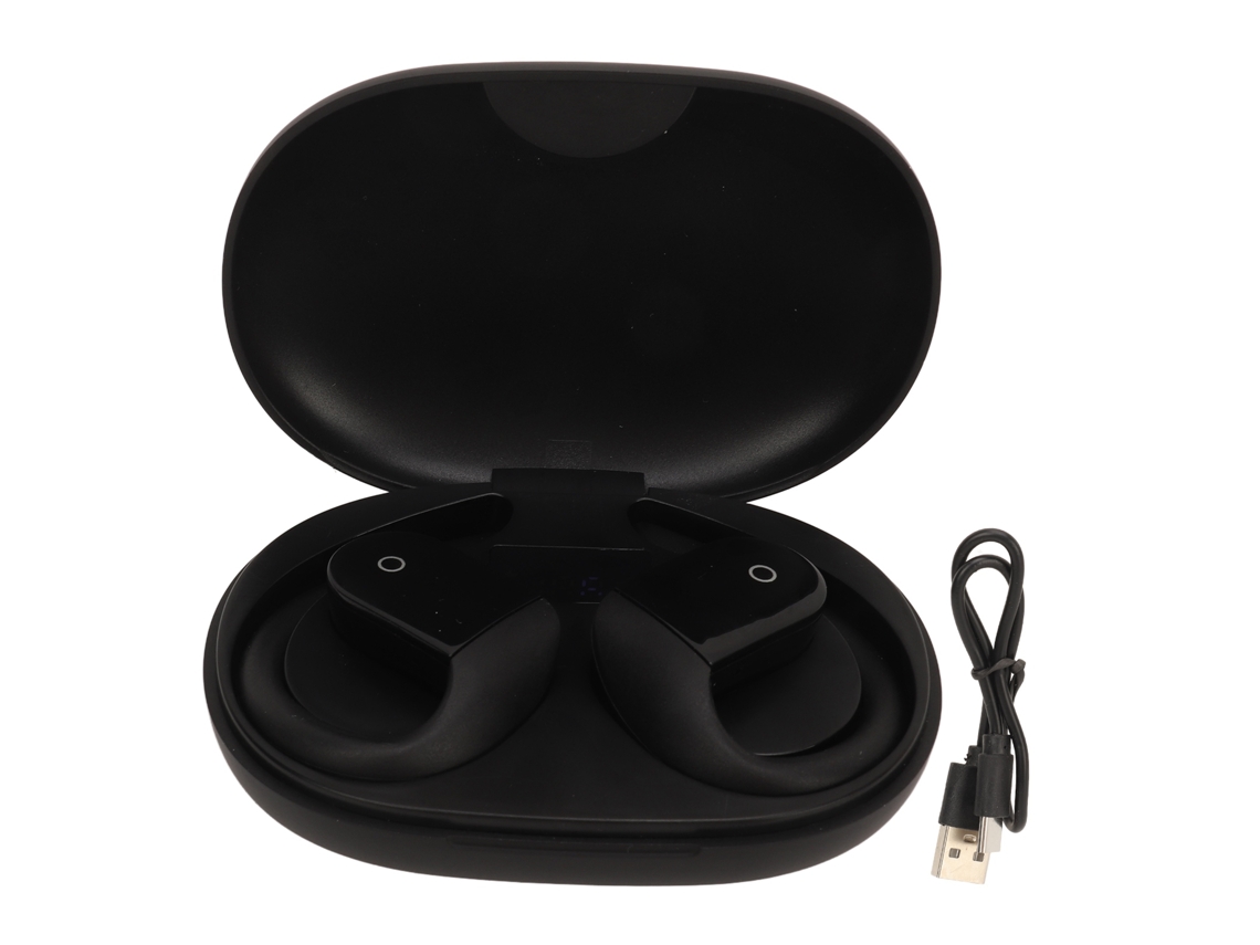 Aetheria fones de Ouvido Tradutor 144 Idiomas Bluetooth 5.3 Sem Fio Preto Bl16