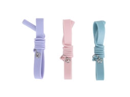 Pulsera Para Pinzas De Extensiones De Pestañas De Silicona Suave Amigable Con La Piel 3pcs