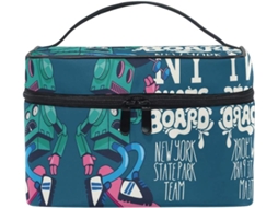 Bolsa Organizadora de Cosméticos em Formato Skate Robô | S/MARCA