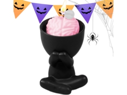 Vela Perfumada Para O Halloween, Vela De Aromaterapia Com Chama Assustadora Vela Artesanal Com Des Gokoco