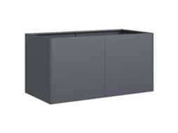 Planter, Planters Vidaxl Antracite Aço (80 X 40 X 40 Cm)