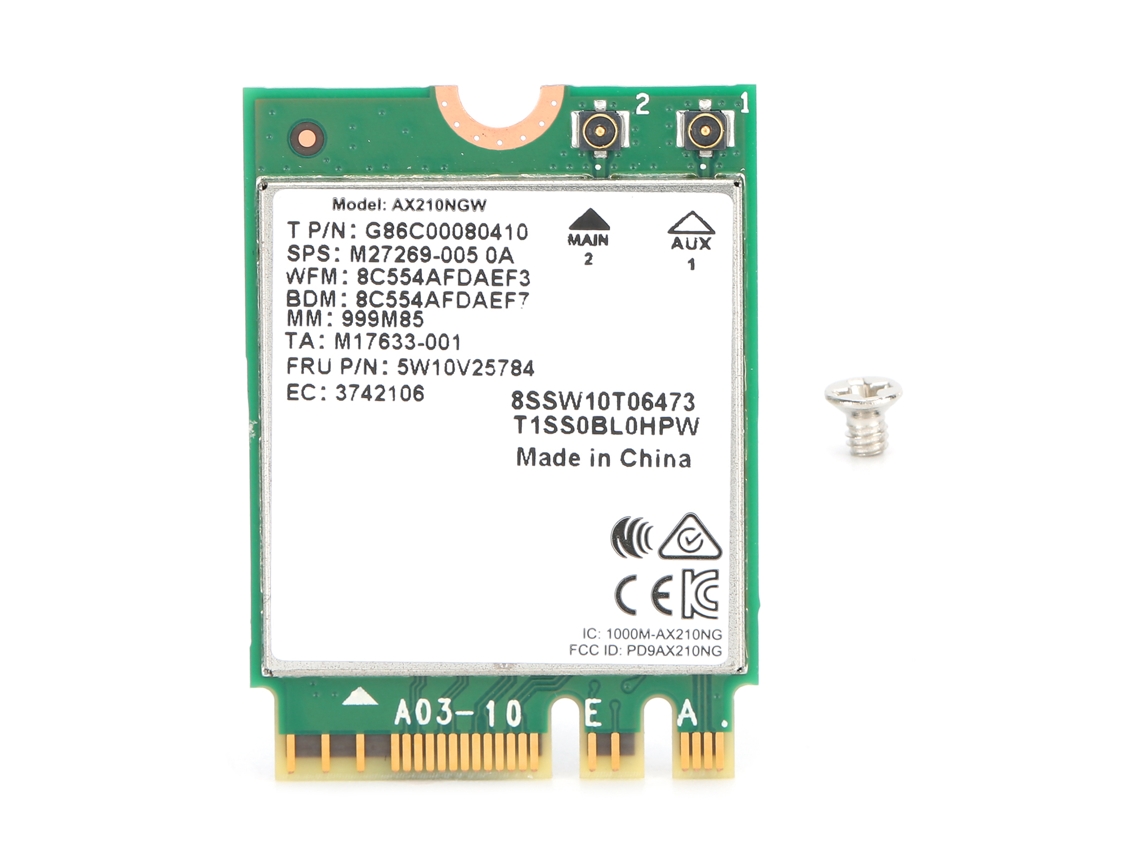 Placa de Rede Wi fi 6e LAXISCREED