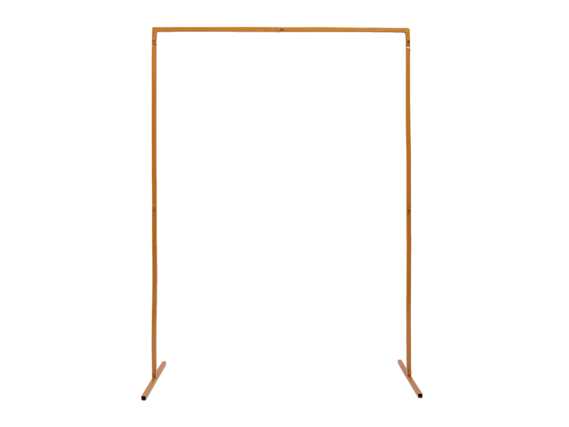 Estrutura De Arco Para Casamento, Ferro Galvanizado Durável, 2x1.5m Autoportante,amarelo,m Oem