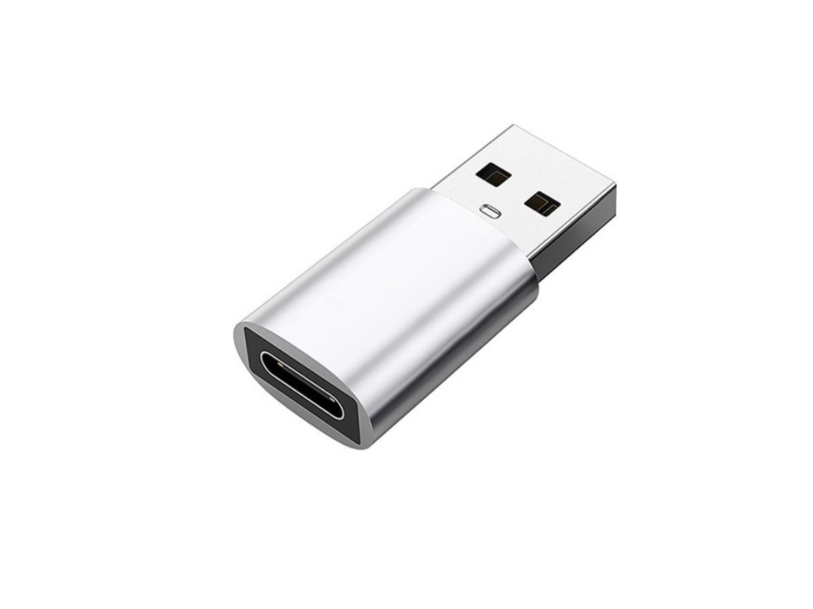 Adaptador Usb Usb-C INF Prateado