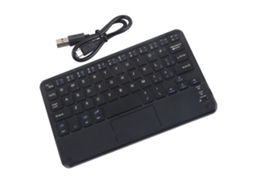 Speedy-mini Teclado Inalámbrico Bluetooth Ultradelgado Con Panel Táctil Para Pc Con Windows Y Tabletas Android.