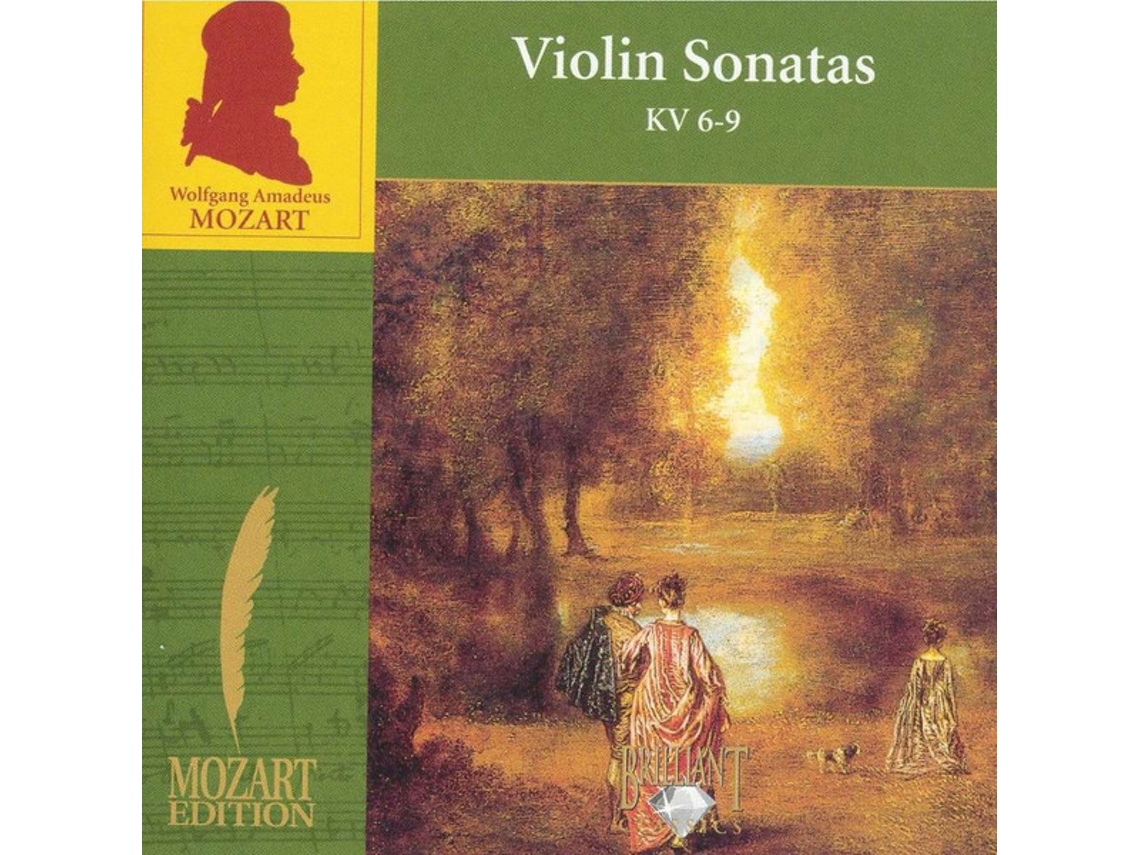 CD Wolfgang Amadeus Mozart - Violin Sonatas KV 6-9
