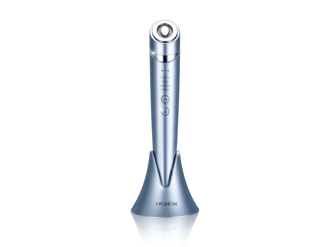 Massajador Facial Máquinas Faciais De Alta Frequência 4 Em 1 Dispositivo Facial De Aperto Da Pele Terapia De Luz Led Para O Rosto Azul Yunzii