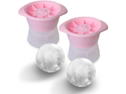 Formas De Gelo Esféricas Grandes 6 Cm, Conjunto De 2(rosa)