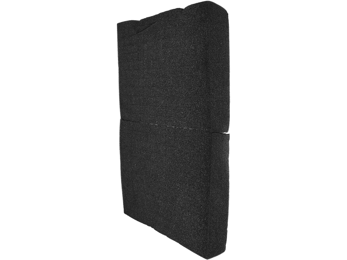Bloc Mousse Noir Haute Densité, Insert En Éponge Para Emballage
