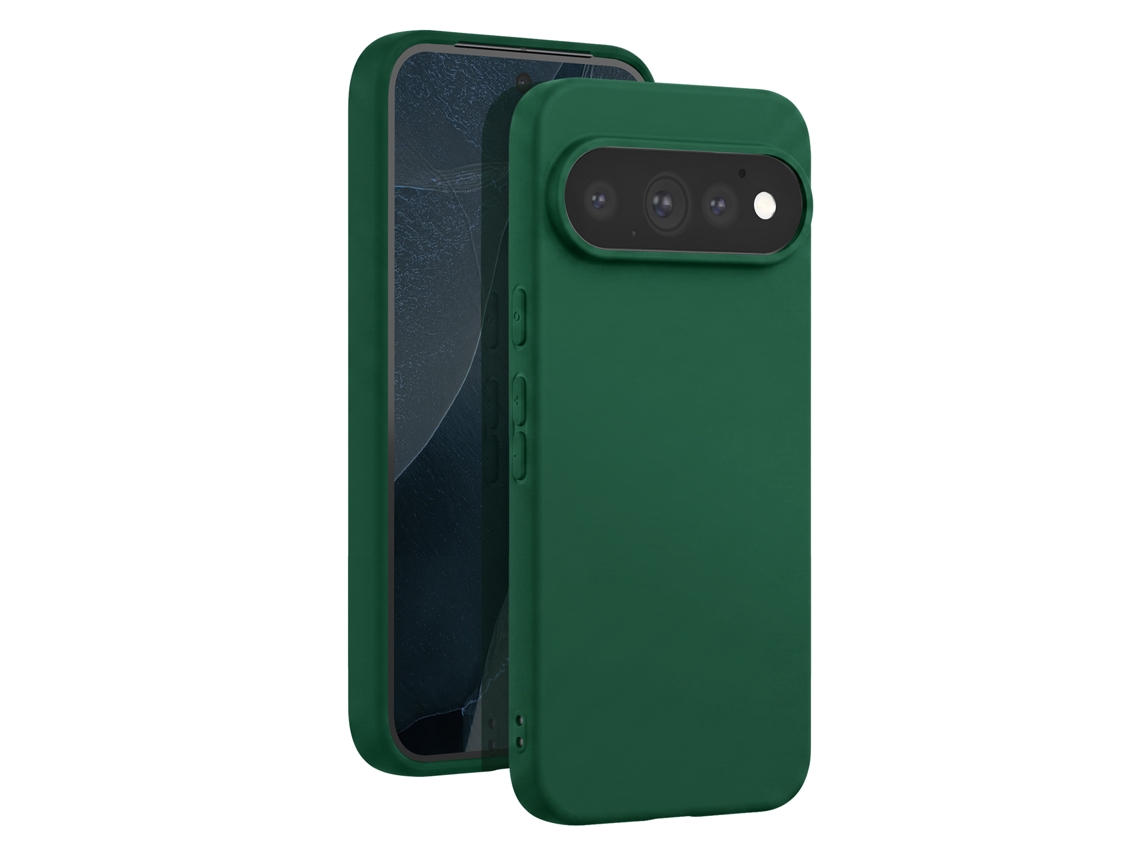 Capa Para Pixel 11 Pro Em Silicone Flexível Antichoque Oleofóbico