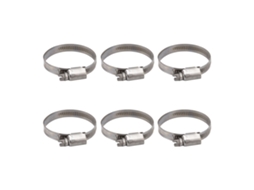 Laxiscreed Clips Ajustáveis Em Aço Inox 304 Para Tubos De Combustível, Compatíveis Com Diâmetros De 27 A 51 Mm