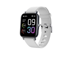 Smartwatch YIZHOOD Te336 Tea Cheia de 1.7Inch 100 Modos Desportivos Bateria com Duração de 25 Dias Branco
