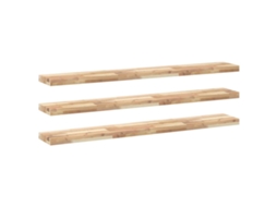 Floating Shelf, Floating Shelves Vidaxl Marrom Madeira De Acácia (120 X 20 X 4 Cm)