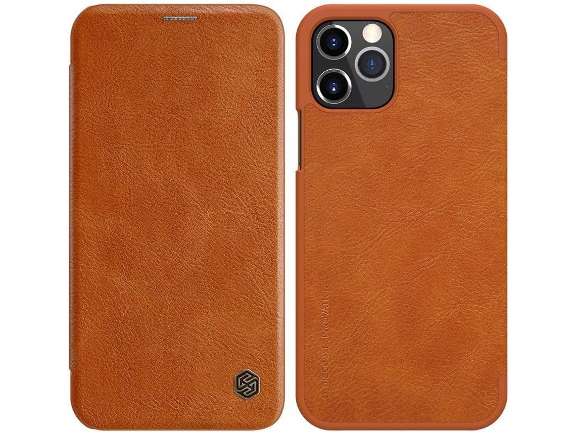 Capa iPhone 12«12 Pro NILLKIN  Castanho