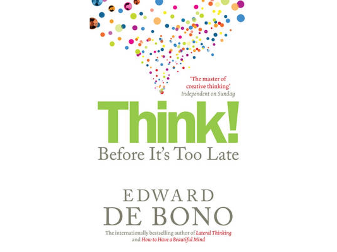 Livro Think de Edward de Bono (Inglês)