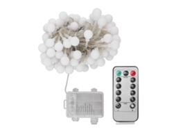 Luzes de fio globo branco quente à prova d'água para pátio jardim festa casamento | S/MARCA