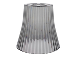 Abajures Para Luminárias De Teto Em Acrílico, Formato Trombeta, Suavizam A Luz (1 Conjunto).-aquaforge