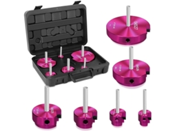 Conjunto de 6 Alargadores de Tubos SFUSHOS em PVC, para Limpeza, Reparos e Instalação