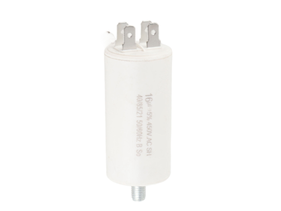 Capacitor de Funcionamento Cbb60 450v 16uf Motor Eletrodomésticos S/MARCA