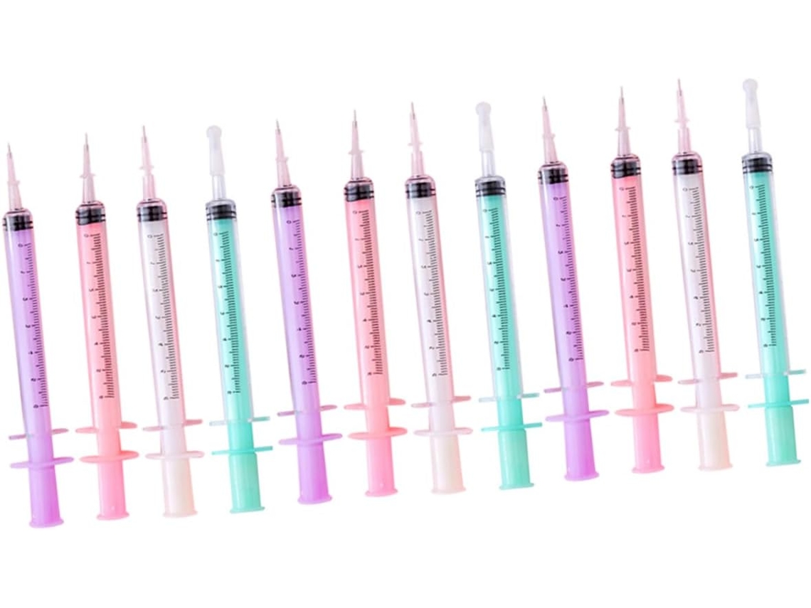 Conjunto De 12 Peças Canetas Esferográficas, Para Assinatura, Em Gel,