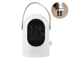 Laxiscreed Aquecedor Com Oscilação De 180° E Aquecimento Rápido De 600w Para Aquecer O Seu Espaço