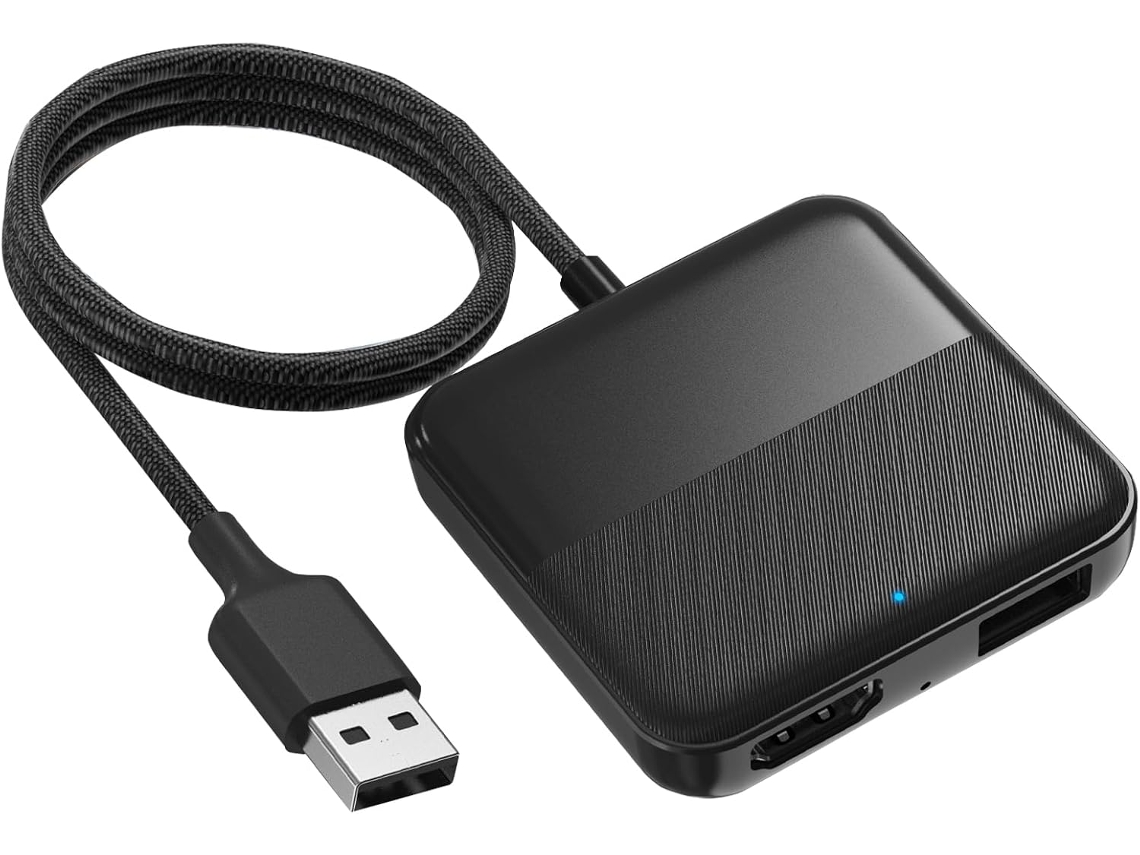 Conversor Stick Mate Pro Android Auto/adaptador Sem Fio Hdmi De Baixa Latência Compatível Com Oem De Fábrica Zeuxo