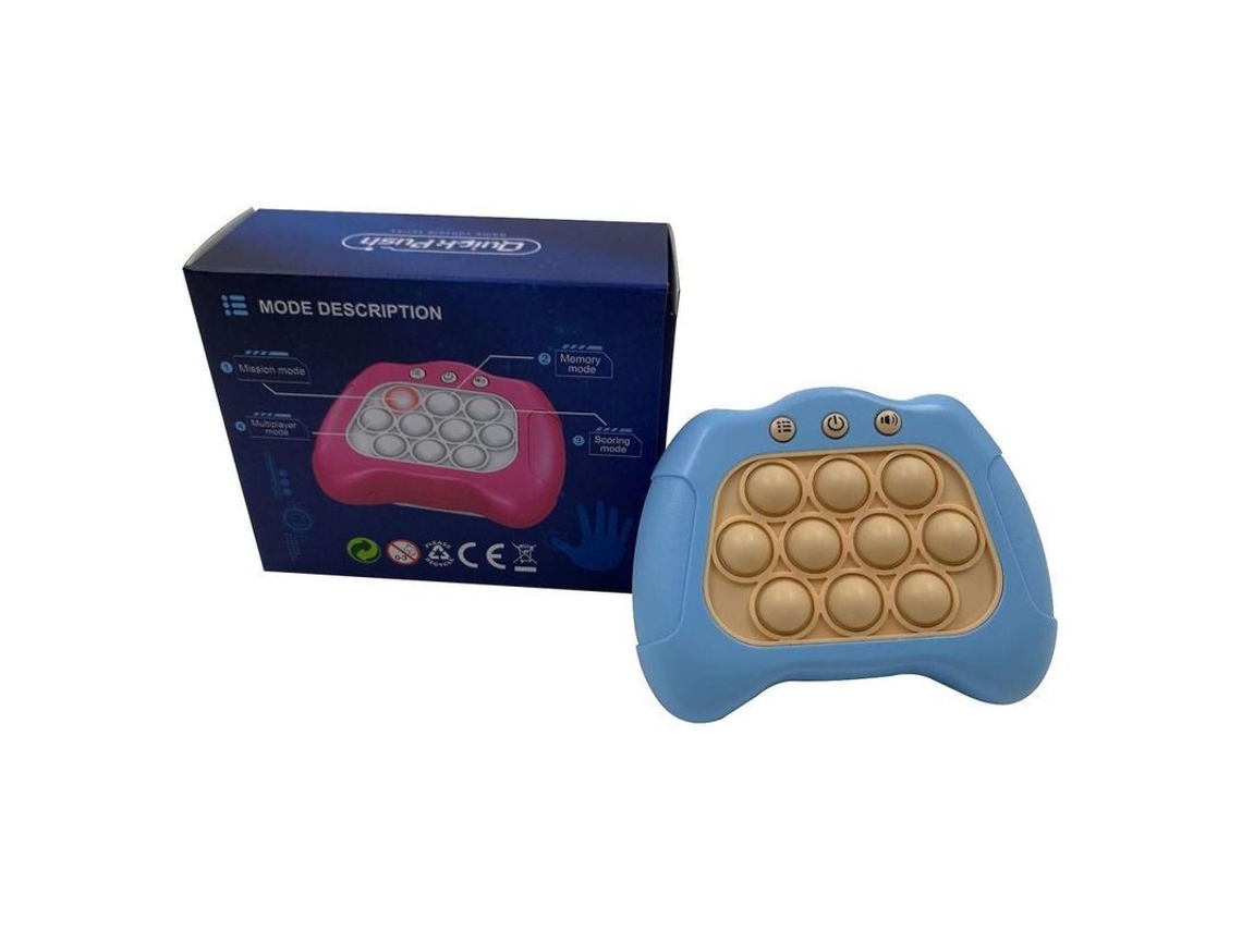 2026 consola de Juego Electrónica de Burbujas Pop Push It Gmgblue