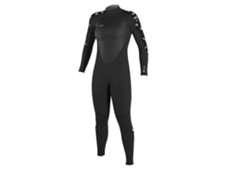 Terno de Neoprene Manga Longa com Zíper Nas Costas Epic 4/3 Preto 8O´Neill Wetsuits