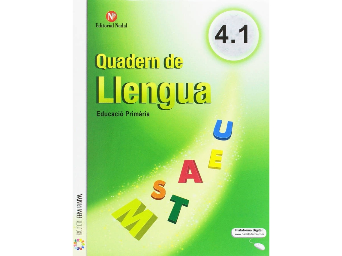 Livro Quadern Llengua 4T.Primaria. Trimestral