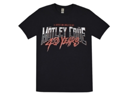 Motley Crue 40 Years T-shirt Unisex Adults Size:s