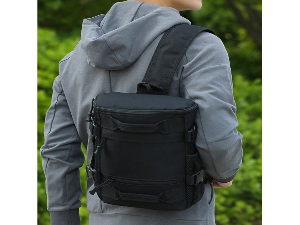Bolsa De Peito Tática Marrom Ipree Para Camping Trilhas Pesca Ciclismo Viagens E Esportes Mochila Portátil Para Bagagem