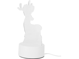 Luminária De Mesa Led 3d Em Formato Veado, Alimentada Por Usb, Ideal Para Quarto, Mesa De Cabeceira E Para Presentear