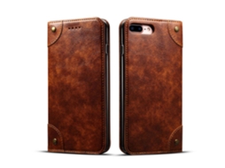 Capa de iPhone 7 Plus/8/6s EOOCOO com Carteira