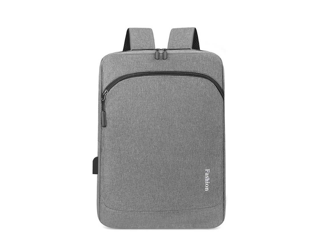 Mochila Para Portátil, Cinzento