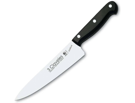Faca de Cozinha 3 CLAVELES (Aço Inox - 18 cm - 7')