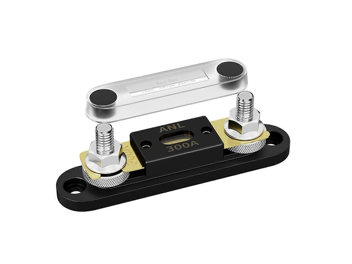 Bloco De Fusíveis De 300 A Com Fusível De 300 A Para Caminhão, Carro, Barco Slowmoose