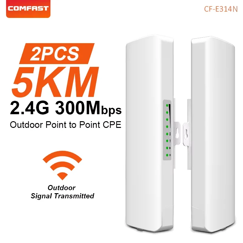 (300mbps 2.4g) 48v Ponte Wifi Amplificador Sem Fio Repetidor Extensor Roteador