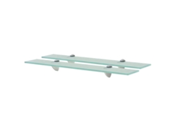 Floating Shelf, Floating Shelves Vidaxl Transparente Vidro (60 X 20 Cm)