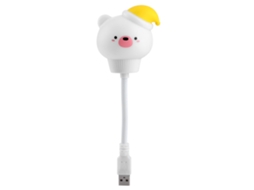Lâmpada Led Flexível Com Sincronização Usb, Três Níveis De Brilho, Proteção Para Os Olhos, Luz Noturna Fofa E Portátil Para Decoração De Dormitório In