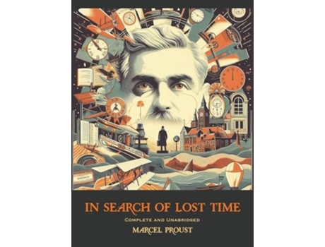 Livro In Search of Lost Time de Marcel Proust (Inglês)