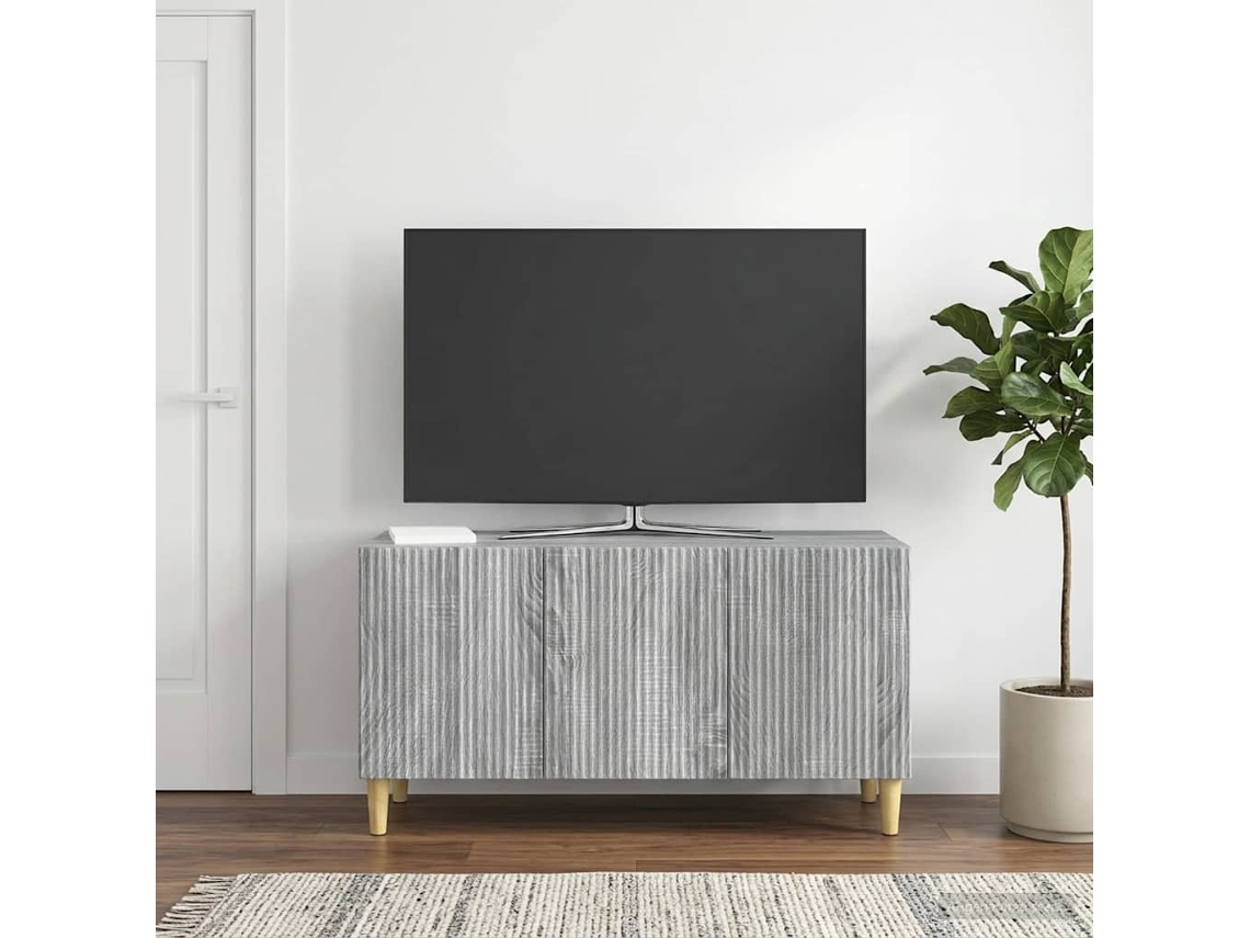 Vidaxl Gabinete para Tv Sonoma Cinzento 99 X 34,5 X 50 Cm