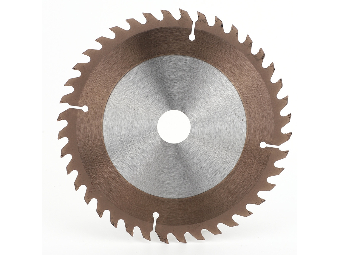 Hoja De Sierra Circular Hss Con Recubrimiento De Bronce 7in 40d Para Trabajo De Madera Y Uso General 2.2mm X 25.4mm