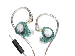 Fones de Ouvido intra auriculares com monitoramento EOOCOO