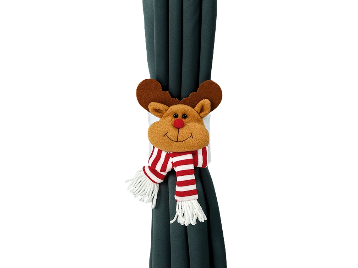 Fivela De Cortina Criativa Natal Boneco Cartoon Decoração