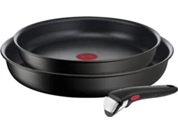 Set 3 Peças - Frigideiras + Pega TEFAL Ingenio Unlimited L7639143 (24/28cm)