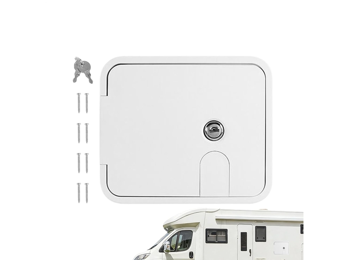 Tampa De Acesso Ao Cabo De Alimentação Da Autocaravana