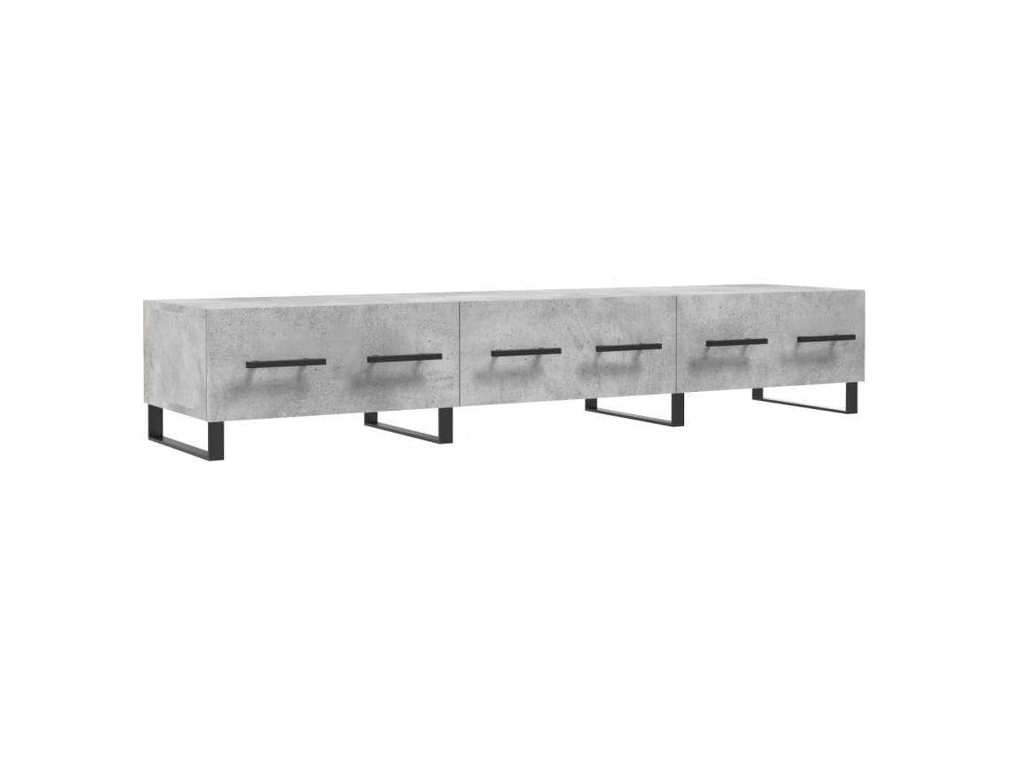 Tv Cabinet, Tv Cabinets Vidaxl Cinzeto Madeira Processada (n/a)