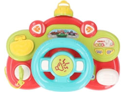Volante de Brinquedo para Bebês, Interativo com Música e Quebra Cabeças SFUSHOS