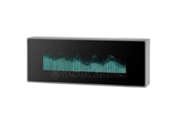Exibição De Espectro Musical, 166x24x61 Mm, Tecnologia Vfd, Alimentação Micro-usb 5v, 17 Modos De Exibição, 6 Efeitos De Processamento